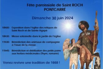 Fête de St Roch à Pontcarré