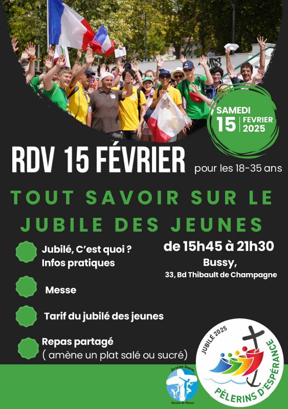 Tout savoir sur le jubilé des jeunes