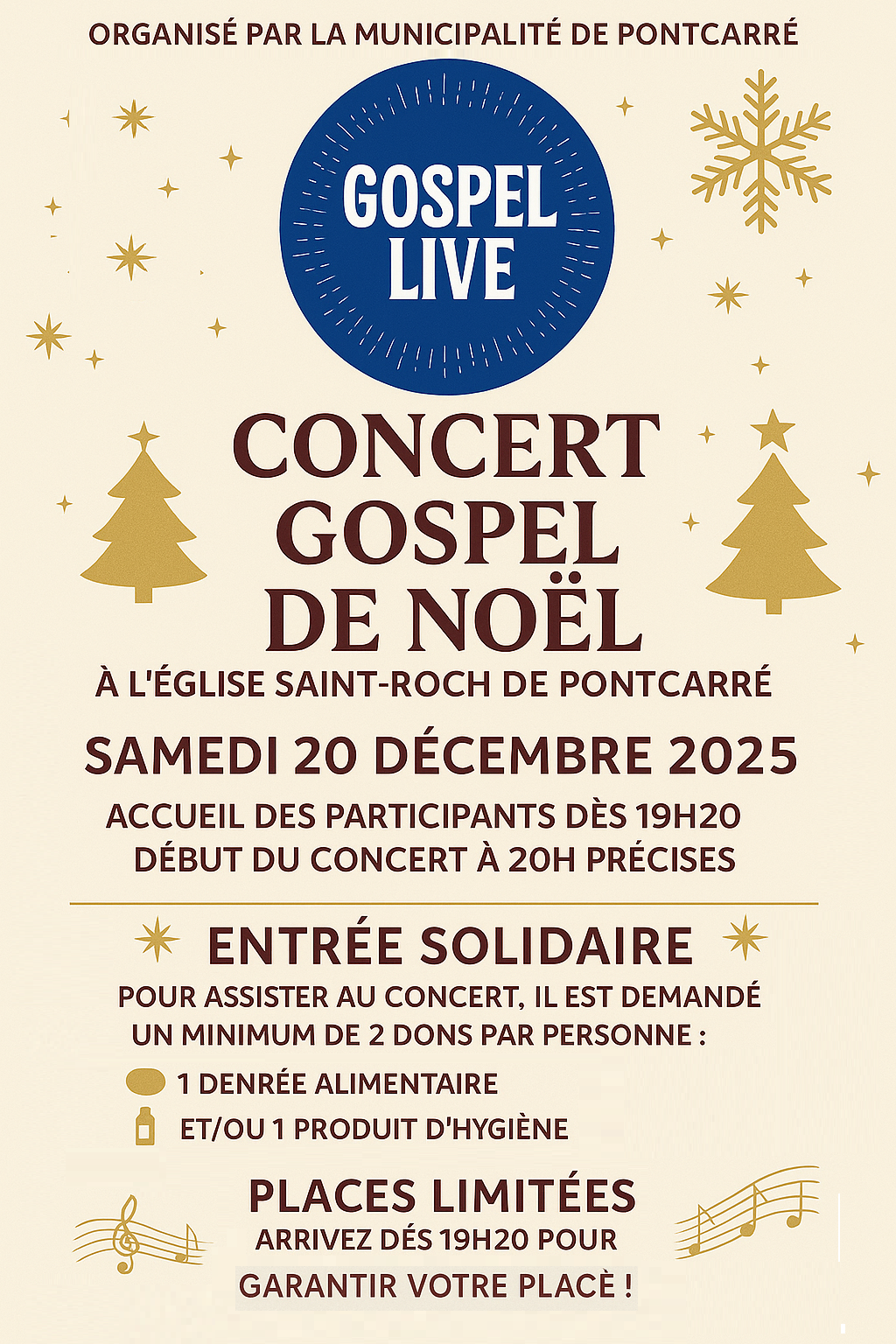 Concert Gospel de Noël