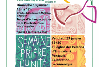 Semaine de prière pour l’unité des Chrétiens