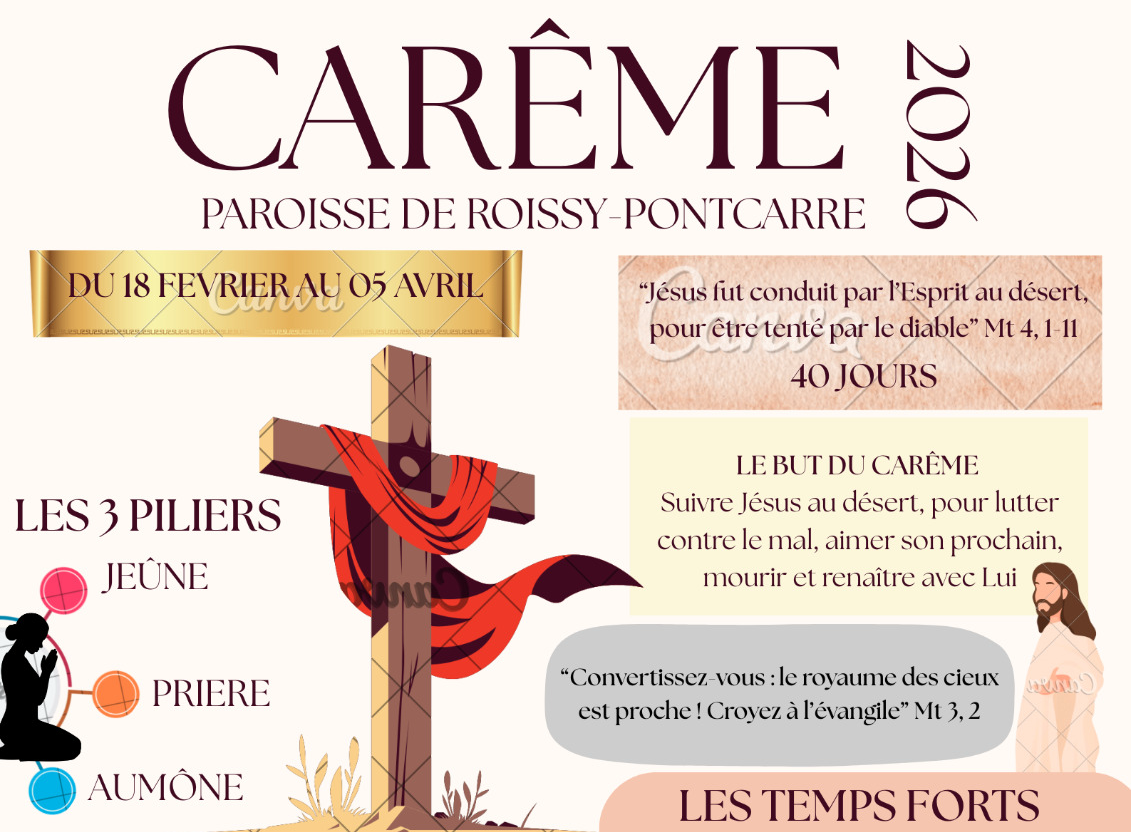 Mémo – Carême Roissy Pontcarré