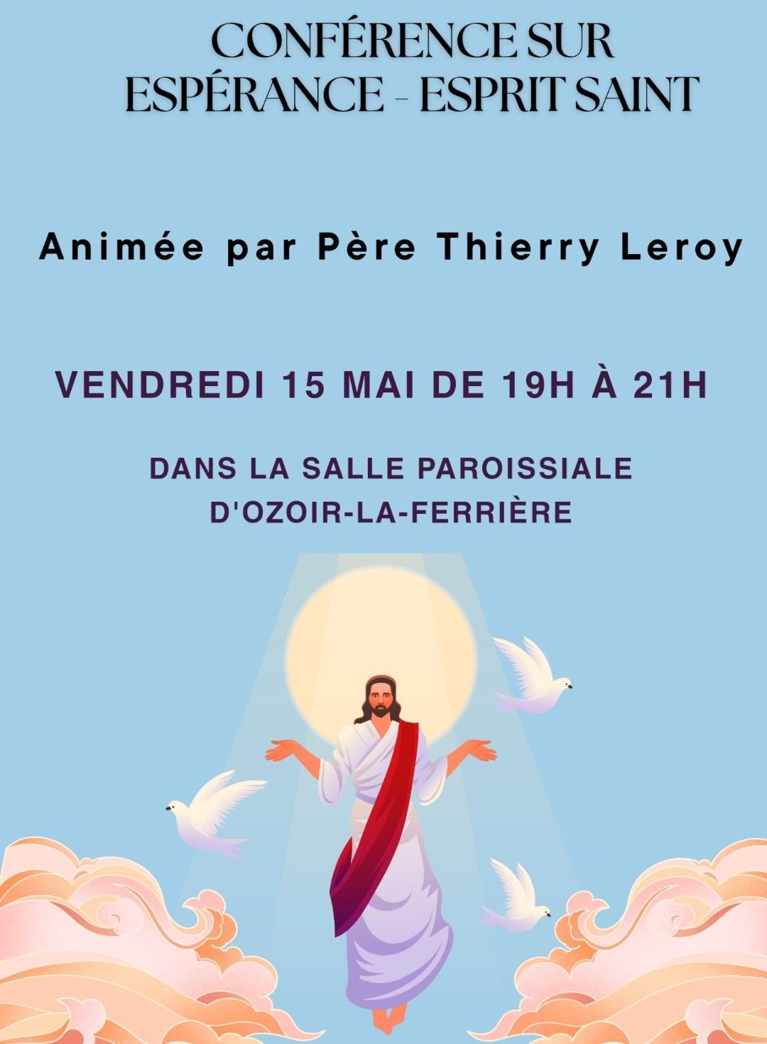 Conférence Espérance – Esprit Saint