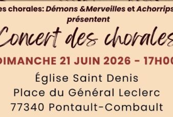 Concert des chorales de Pontault-Combault