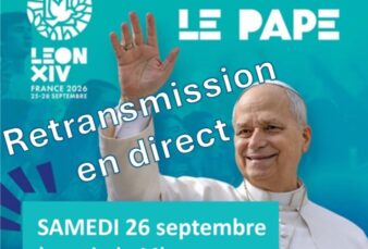 Ozoir : Retransmission en direct de la messe avec le pape Léon XIV