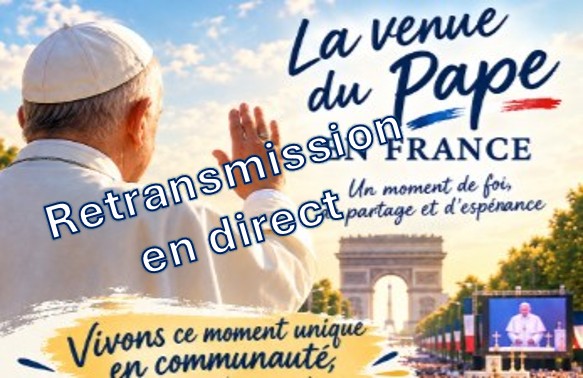 Roissy : Retransmission en direct de la messe avec le pape Léon XIV